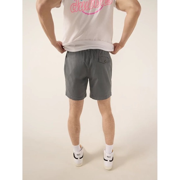 Chubbies The Musts Shorts XX Large‎ Gray 7" Inseam Elastic Waistband Mens - Picture 9 of 9